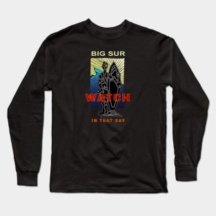 Big Sur Surfing California, Surf-Fisher Long Sleeve T-Shirt